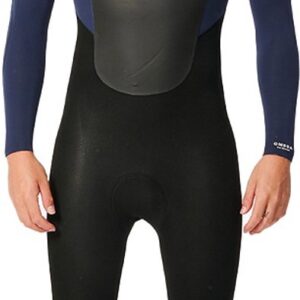 2025 Rip Curl Heren Omega 4/3mm Rug Ritssluiting Wetsuit - Slat