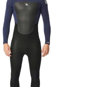 2025 Rip Curl Heren Omega 4/3mm Rug Ritssluiting Wetsuit - Slat