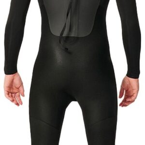 2025 Rip Curl Heren Omega 5/3mm Rug Ritssluiting Wetsuit - Blac