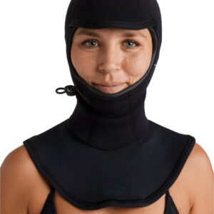 2025 Roxy Dames 2mm Elite Wetsuit Hood - Black