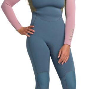 2025 Roxy Dames Prologue+ 5/4mm Rug Ritssluiting Wetsuit -