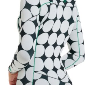 2025 Roxy Dames Rise Natural 1.5mm Lange Mouwen Borst Ritssluiting Len