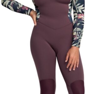 2025 Roxy Dames Swell Natural 5/4mm Borst Ritssluiting Wetsuit 26BW213