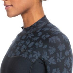 2025 Roxy Dames Swell Series 2mm Rug Ritssluiting Shorty Wetsuit ERJW5