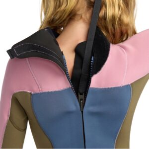 2025 Roxy Junior Prologue+ 4/3mm Rug Ritssluiting Wetsuit -