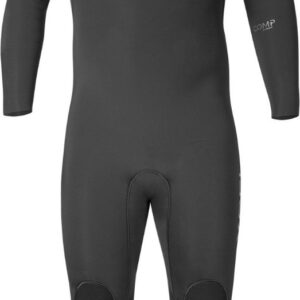 2025 Xcel Heren Comp 4/3mm Borst Ritssluiting Wetsuit - Black