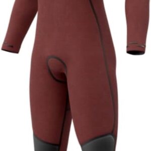 2026 Mens Majestic 4/3mm Borst Zip Wetstuit - Zwart
