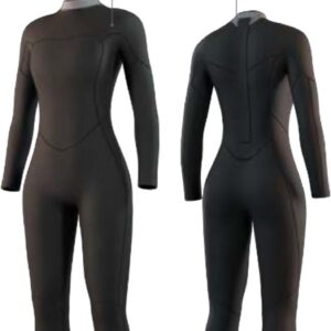 2026 Mystic Dames Brand 3/2mm Rug Ritssluiting Flatlock Wetsuit 35000.