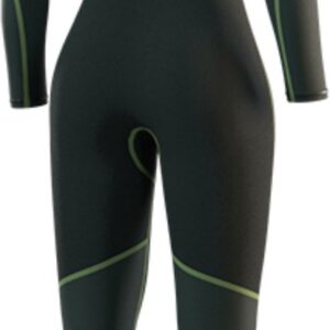 2026 Mystic Dames Evolve Natural Foam 3/2mm Borst Ritssluiting Wetsuit