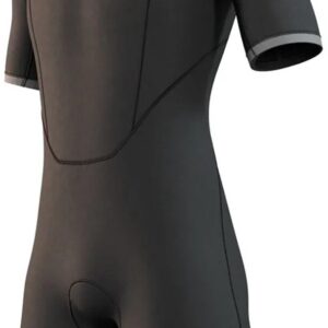 2026 Mystic Heren Brand 3/2mm Rug Ritssluiting Shorty Wetsuit 35000.25