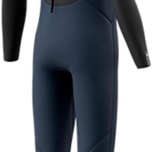 2026 Mystic Junior Star 3/2mm Rug Ritssluiting Wetsuit 35000.260050 - Black/Navy