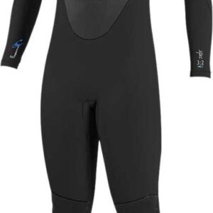 2026 O'Neill Dames Epic 5/4mm Rug Ritssluiting Wetsuit - Black