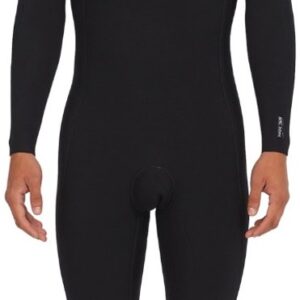 2026 O'Neill Heren Epic 5/4mm Borst Ritssluiting Wetsuit - Black