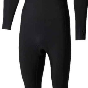 2026 O'Neill Heren Epic 5/4mm Borst Ritssluiting Wetsuit - Black