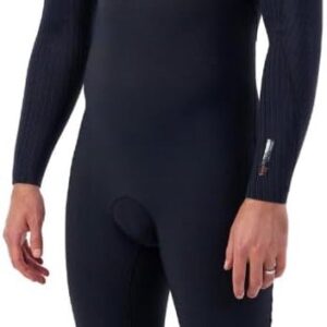 2026 O'Neill Heren HyperFreak 3/2+mm Borst Ritssluiting Wetsuit 5343 - Black