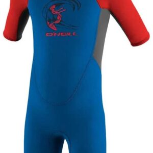 2026 O'Neill Peuter Reactor 2mm Rug Ritssluiting Shorty Wetsuit -
