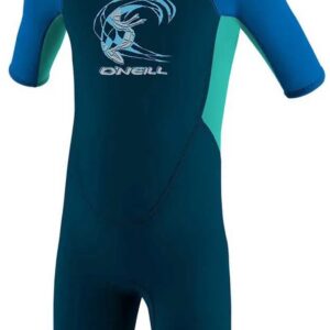 2026 O'Neill Peuter Reactor 2mm Rug Ritssluiting Shorty Wetsuit -