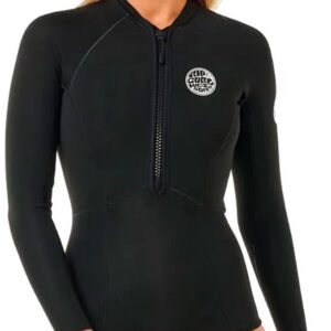 2026 Rip Curl Dames G-Bomb 1.5mm Front Zip Long Sleeve Springsuit Wets