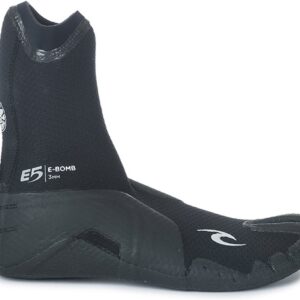 2026 Rip Curl E-Bomb 3mm Split Toe Wetsuit Boots Black