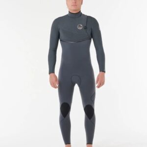 2026 Rip Curl Heren E-Bomb 4/3mm Ritssluiting-vrij Wetsuit - Ir