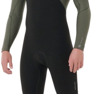 2026 Rip Curl Heren Flashbomb 4/3mm Borst Ritssluiting Wetsuit