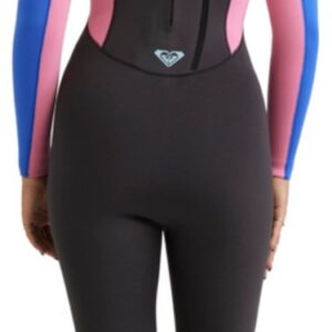 2026 Roxy Dames Prologue+ 4/3mm Rug Ritssluiting Wetsuit -