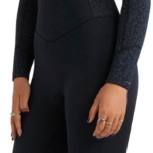 2026 Roxy Dames Swell Natural 4/3mm Rug Ritssluiting Wetsuit 26BW21351