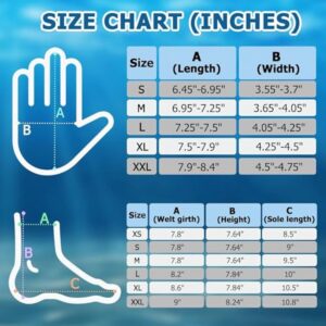 3 mm neopreen duikhandschoenen en sokken voor duiken, surfen, kajakken en raften