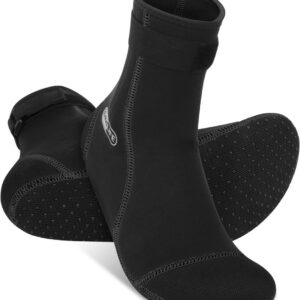 3mm Neopreen Sokken voor Watersport - Duiksokken voor Surfen, Snorkelen, Zwemmen en Strand