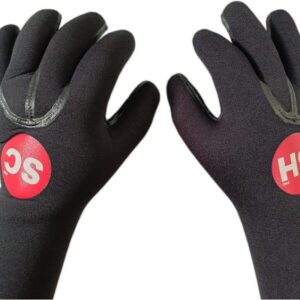 5MM Gesealde waterdichte thermische Neopreen zwemhandschoenen PR Neopreen Zwem handschoenen - Unisex | Swim Chicky & Swim Hunky | Maat XL