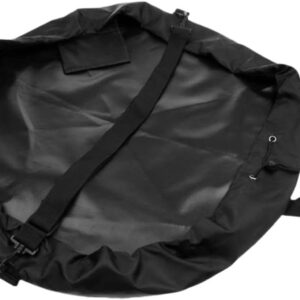 Aankleedkussen - Surfmat - Wetsuit Wisselen - Waterdicht Oxford-stof - 145 cm Diameter - Zwart