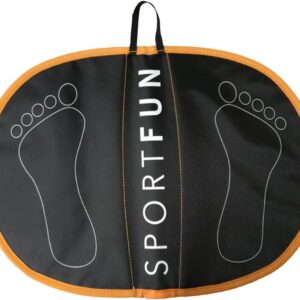 Aankleedkussen Tas - Wetsuit Wisselaar Mat - Watersport Omkleden - Opvouwbaar Met Handvat - 33x45cm - Oranje