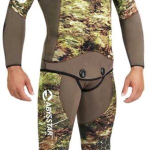 Abysstar Grouper Evo Speervissen Wetsuit 5 Mm Groen L Man