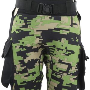 Allecto - Heren Neopreen Surfshort - Stretch - Duikshorts - Zwart - Watersport - Zomer - Herenmode - Geschikt voor Zwemmen - Zwart Model