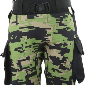 Allecto- Herenshort Neopreen - Surfshort - Stretch - XL - Herenduikshort voor surfen - Geschikt voor XL - Zwart herenmodel