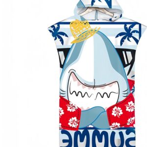 Allecto plus - Strandlaken Poncho Handdoek voor Strand Surfen Zwemmen - Volwassenen - Wetsuit Veranderende - 75x110cm