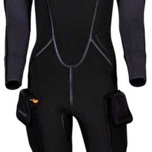 Apeks Thermiq Adv Vrouw Duiken Wetsuit Zwart MT Vrouw