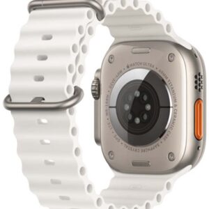 Apple Watch Ultra Verlengstuk Ocean bandje - 49mm - Wit