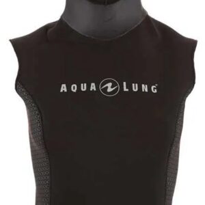 Aqualung 2.5 Mm Hooded Vrouwelijke Sleeveless Rash Guard Zwart M Vrouw