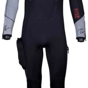 Aqualung Dynaflex Fs Bz 7 Mm Duikpak Zwart 2XL Man