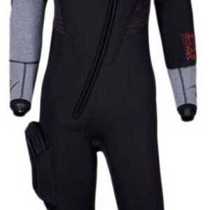 Aqualung Dynaflex Fs Fz 7 Mm Vrouw Duiken Wetsuit Zwart XS Vrouw