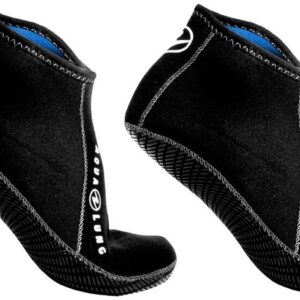 Aqualung Elastic Ergo Low Top 3 Mm Duikbooties Zwart EU 48-49