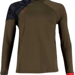 Aqualung Rash Guard Xscape Uv-werende Langarm T-shirt Bruin 3XL