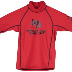 Aquaneos Lycra 8oz Uv Korte Mouw T-shirt Rood 14 Years Jongens,Meisjes