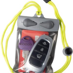 Aquapac Keymaster Mini - Waterdicht sleuteltasje - Grijs - Waterproof tasje voor airpods