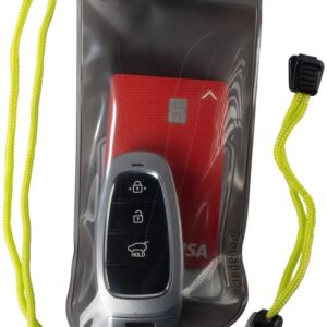 Aquapac Keymaster Plus - Waterdicht sleuteltasje - Grijs - Met verstelbaar koord - Waterdicht tastje voor waardevolle spullen