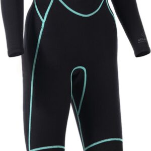 Atlantis 3/2mm Adventure Full - Wetsuit - Dames - Zwart/Turquoise - 06