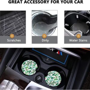 Auto Onderzetters - Rubber - Waterdicht - Onderzetters - Interieur Accessoires - 2 stuks - Geschikt voor Auto