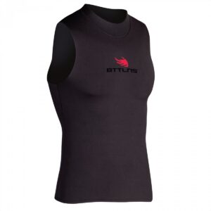 BTTLNS Neopreen ondershirt mouwloos - Asterion 1.0 - Zwart - M