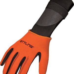 BTTLNS Neopreen zwemhandschoenen - 2mm neopreen - Ultieme warmte - Voorkom waterinfiltratie - Ultieme bescherming in de kou - Boreas 1.0 - Oranje - XL